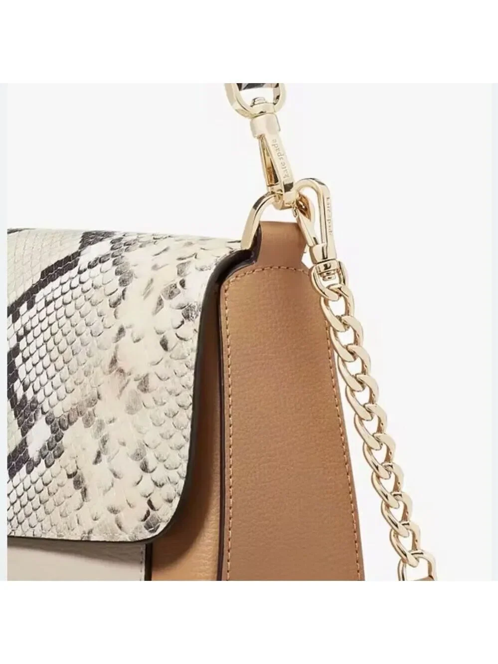 ♠️♠️ Kate Spade Phoebe Snake Embossed Flap Crossbody NWT